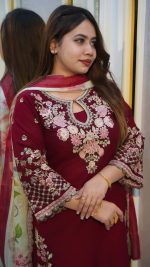 Pakistani inspired Gharara dress - Image 4