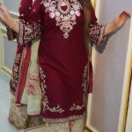 Pakistani inspired Gharara dress