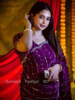 .Launch Grand party wear saree - Image 3